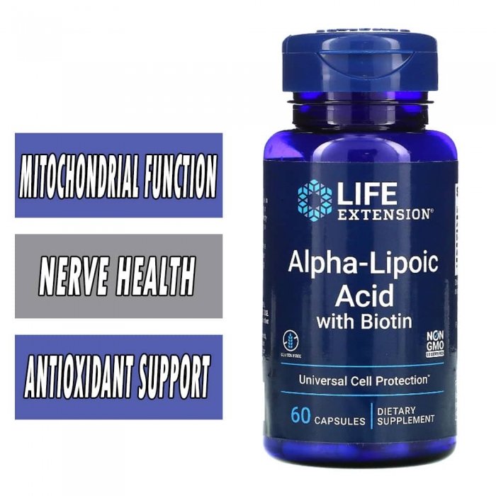 Alpha Lipoic Acid with Biotin